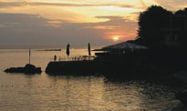 Sonnenuntergang Albanien